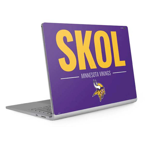 NFL Minnesota Vikings Team Motto Surface Book 2 13.5in Skin