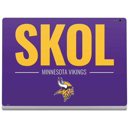 NFL Minnesota Vikings Team Motto Surface Book 2 13.5in Skin