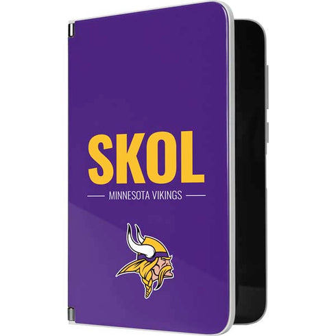 NFL Minnesota Vikings Team Motto Surface Duo Skin