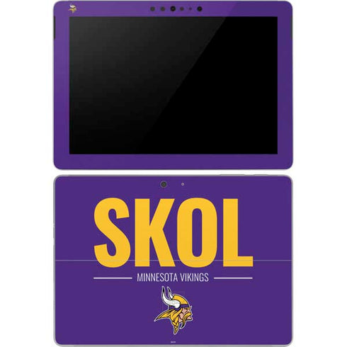 NFL Minnesota Vikings Team Motto Surface Go Skin