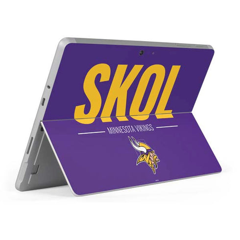 NFL Minnesota Vikings Team Motto Surface Go Skin