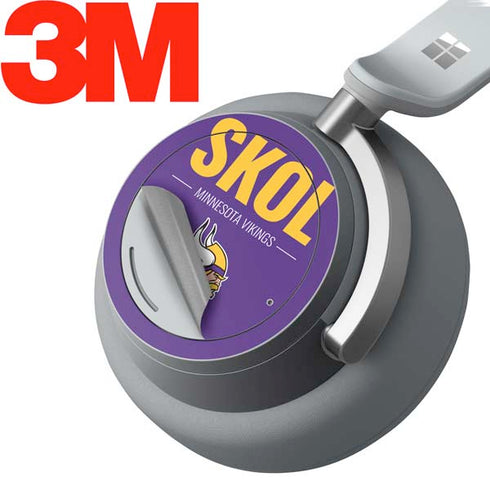NFL Minnesota Vikings Team Motto Surface Headphones Skin