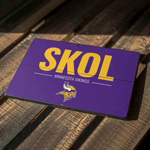 NFL Minnesota Vikings Team Motto Surface Pro 6 Skin