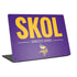 NFL Minnesota Vikings Team Motto Universal Laptop 12in (9.8 x 6.8in) Skin