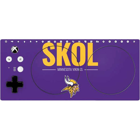 NFL Minnesota Vikings Team Motto Xbox Adaptive Controller Skin