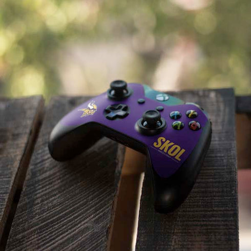 NFL Minnesota Vikings Team Motto Xbox One Controller Skin