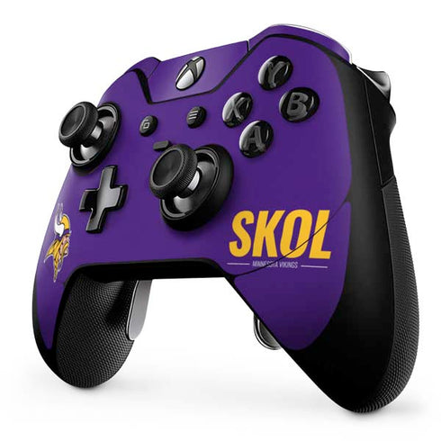 NFL Minnesota Vikings Team Motto Xbox One Elite Controller Skin