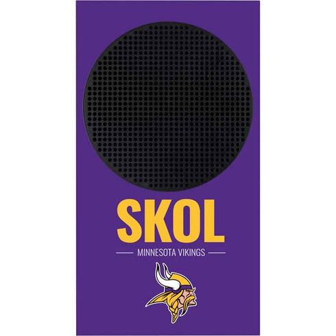 NFL Minnesota Vikings Team Motto Xbox Series S Console Skin