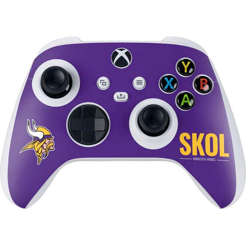 NFL Minnesota Vikings Team Motto Xbox Series S Controller Skin