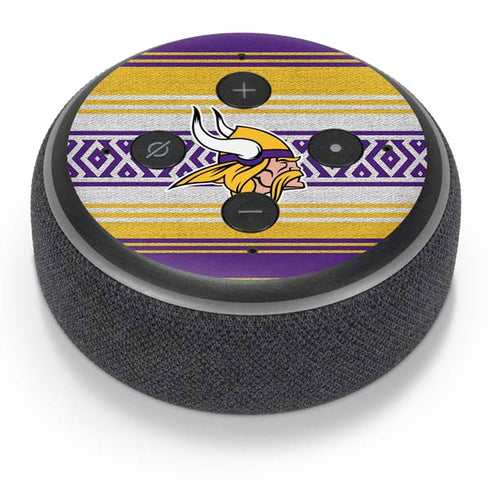 NFL Minnesota Vikings Trailblazer Amazon Echo Dot Skin