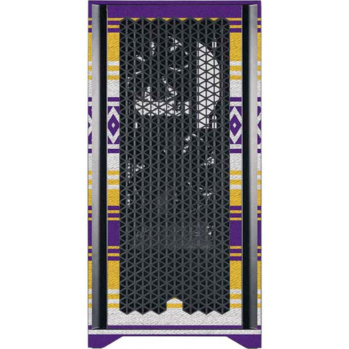 NFL Minnesota Vikings Trailblazer Corsair 4000D Tempered Glass Mid-Tower ATX Case Skin