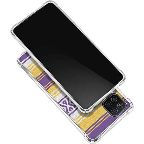 NFL Minnesota Vikings Trailblazer Galaxy A12 Clear Case