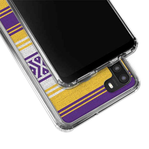 NFL Minnesota Vikings Trailblazer Galaxy A21 Clear Case