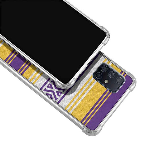 NFL Minnesota Vikings Trailblazer Galaxy A51 5G Clear Case