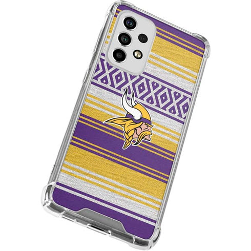 NFL Minnesota Vikings Trailblazer Galaxy A53 5G Clear Case