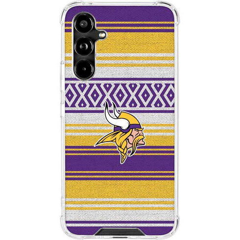 NFL Minnesota Vikings Trailblazer Galaxy A54 5G Clear Case