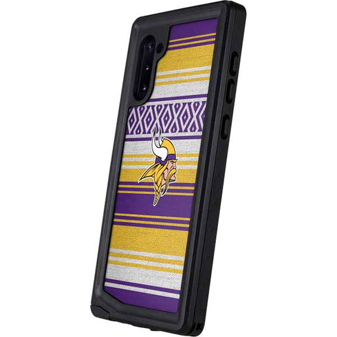 NFL Minnesota Vikings Trailblazer Galaxy Note 10 Waterproof Case