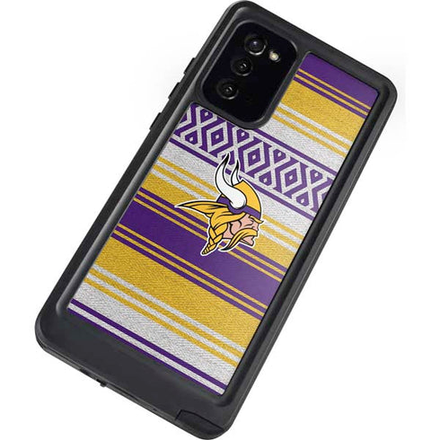 NFL Minnesota Vikings Trailblazer Galaxy Note20 5G Waterproof Case