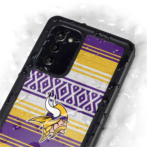 NFL Minnesota Vikings Trailblazer Galaxy Note20 5G Waterproof Case