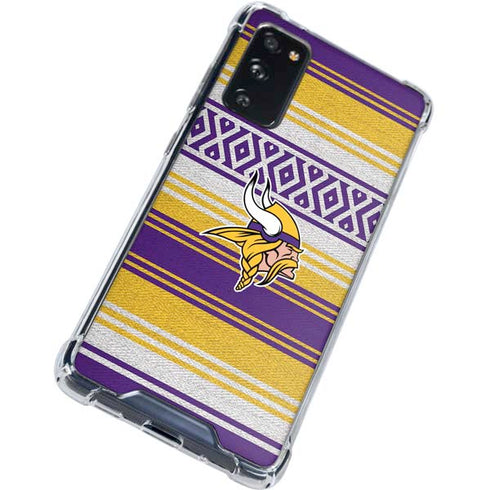 NFL Minnesota Vikings Trailblazer Galaxy S20 FE Clear Case