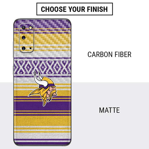 NFL Minnesota Vikings Trailblazer Galaxy S20 Skin