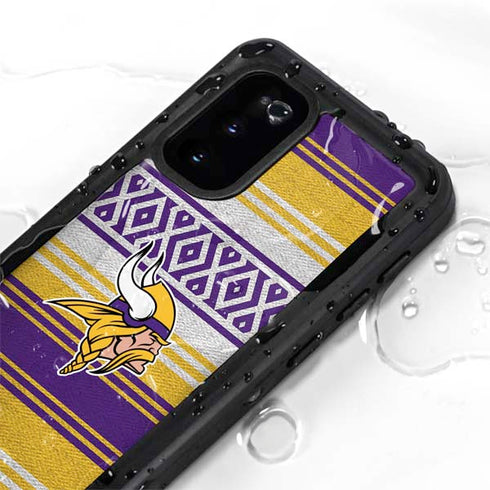 NFL Minnesota Vikings Trailblazer Galaxy S20 Waterproof Case