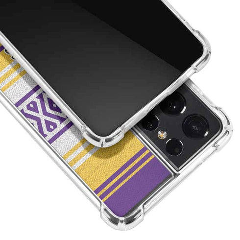 NFL Minnesota Vikings Trailblazer Galaxy S21 Ultra 5G Clear Case
