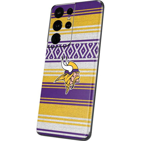 NFL Minnesota Vikings Trailblazer Galaxy S21 Ultra 5G Skin