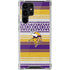 NFL Minnesota Vikings Trailblazer Galaxy S22 Ultra Clear Case