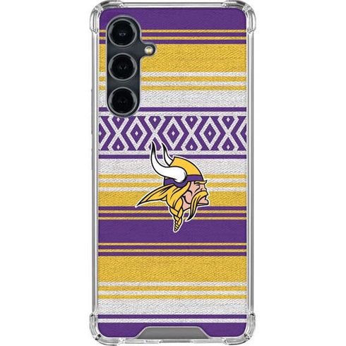 NFL Minnesota Vikings Trailblazer Galaxy S23 FE Clear Case