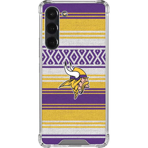 NFL Minnesota Vikings Trailblazer Galaxy S23 Plus Clear Case