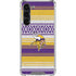 NFL Minnesota Vikings Trailblazer Galaxy S23 Plus Clear Case