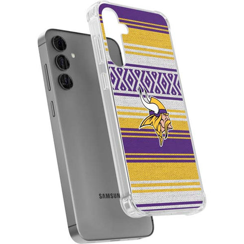 NFL Minnesota Vikings Trailblazer Galaxy S24 Plus Clear Case