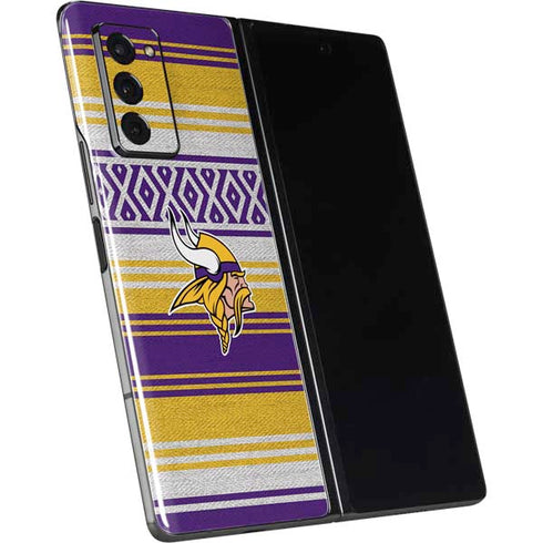 NFL Minnesota Vikings Trailblazer Galaxy Z Fold2 5G Skin