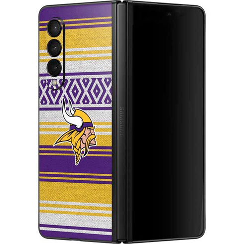NFL Minnesota Vikings Trailblazer Galaxy Z Fold3 5G Skin