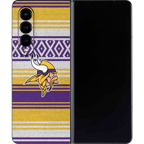NFL Minnesota Vikings Trailblazer Galaxy Z Fold4 5G Skin