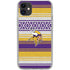 NFL Minnesota Vikings Trailblazer iPhone 11 Clear Case