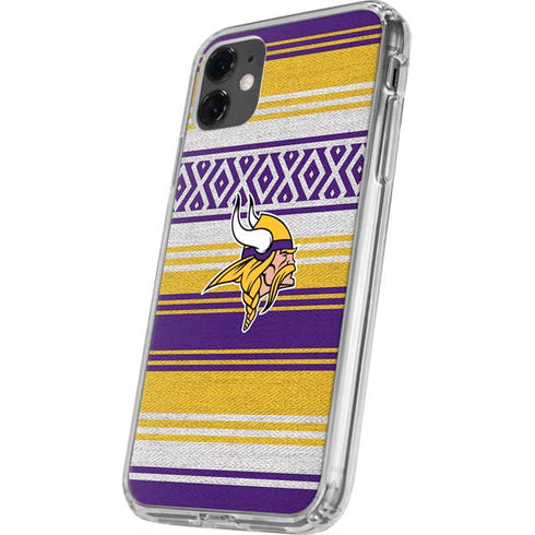 NFL Minnesota Vikings Trailblazer iPhone 11 Clear Case