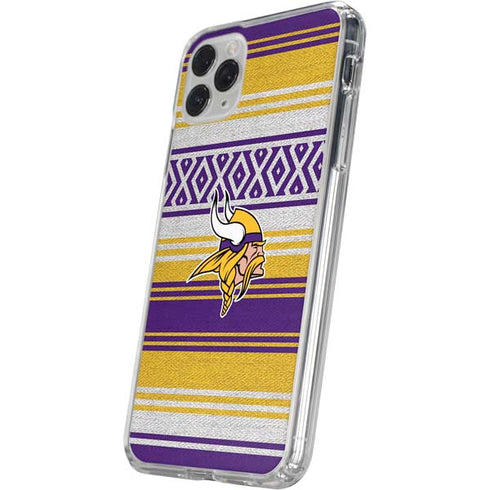 NFL Minnesota Vikings Trailblazer iPhone 11 Pro Clear Case