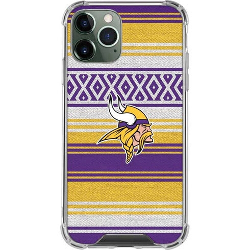 NFL Minnesota Vikings Trailblazer iPhone 11 Pro Max Clear Case