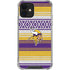 NFL Minnesota Vikings Trailblazer iPhone 12 Mini Clear Case