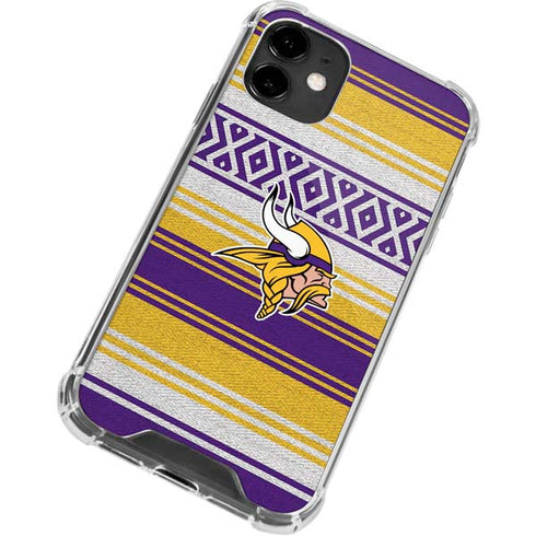 NFL Minnesota Vikings Trailblazer iPhone 12 Mini Clear Case