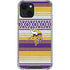 NFL Minnesota Vikings Trailblazer iPhone 13 Mini Clear Case