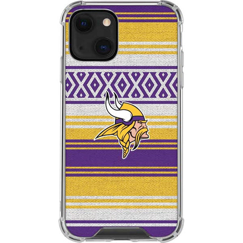NFL Minnesota Vikings Trailblazer iPhone 14 Clear Case