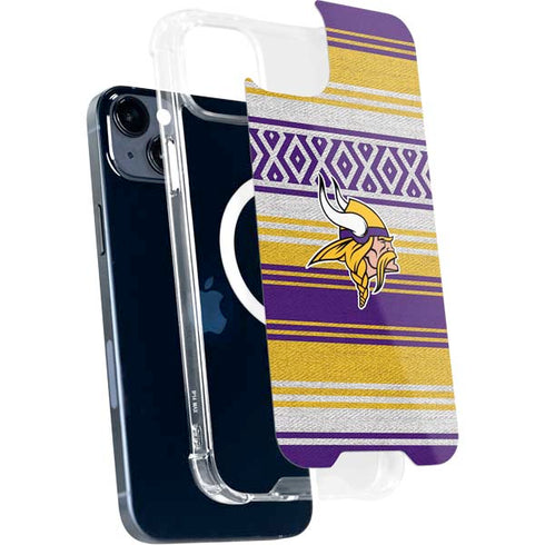 NFL Minnesota Vikings Trailblazer iPhone 15 Plus MagSafe Case