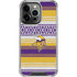 NFL Minnesota Vikings Trailblazer iPhone 15 Pro Clear Case