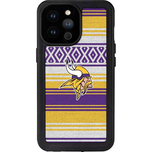 NFL Minnesota Vikings Trailblazer iPhone 14 Pro Max Waterproof Case