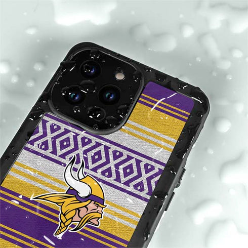 NFL Minnesota Vikings Trailblazer iPhone 14 Pro Max Waterproof Case