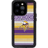 NFL Minnesota Vikings Trailblazer iPhone 14 Pro Waterproof Case