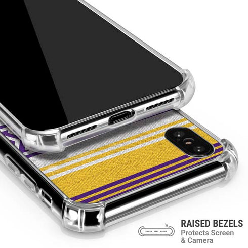 NFL Minnesota Vikings Trailblazer iPhone XS Max Clear Case